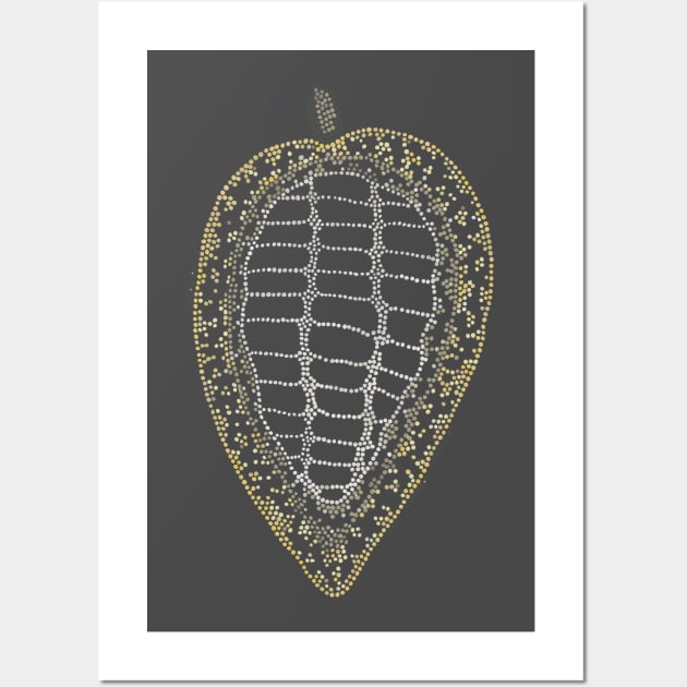 Cacao Pod by Matthew Goetzka Wall Art by Oodaalolly